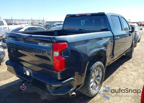 2021 Chevrolet Silverado 1500 2Wd Short Bed Custom from USA, damaged, VIN 1GCPWBEK0MZ282984